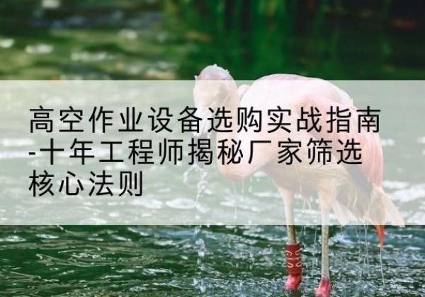 达川剪叉式升降机厂家-高空作业设备选购实战指南-十年工程师揭秘厂家筛选核心法则